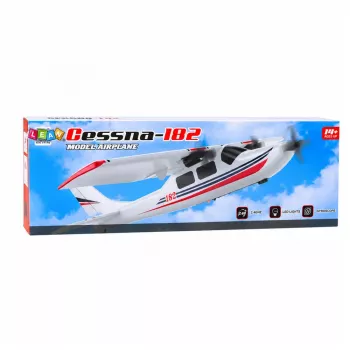 LEAN TOYS Cessna 182 2.4 GHz nuotoliniu valdymu valdomas putplasčio lėktuvas