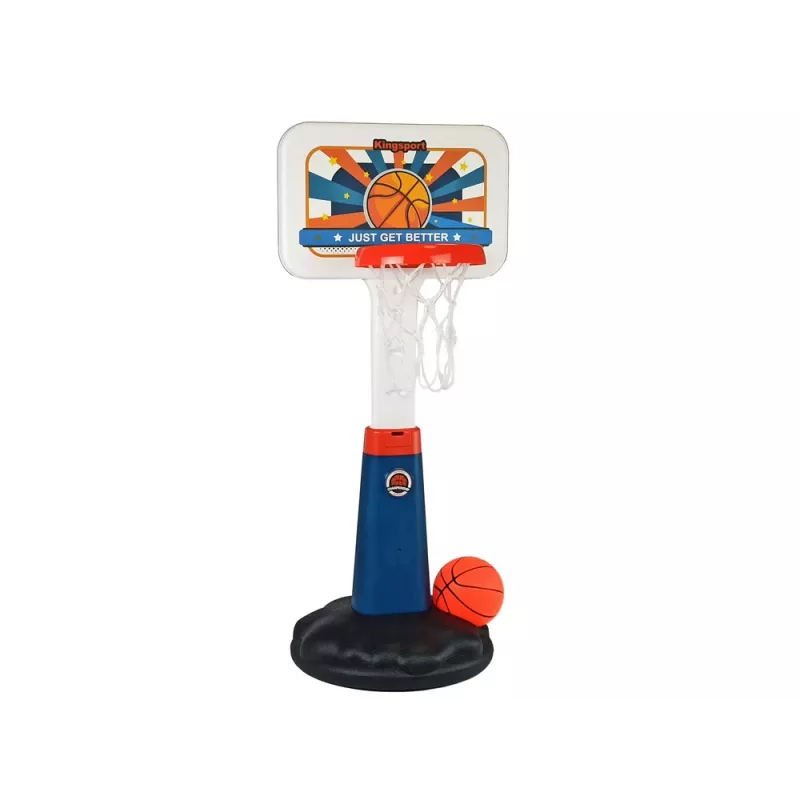 LEAN TOYS Vaikų krepšinio komplektas „Team Game“ 125 cm