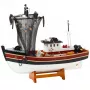 LEAN TOYS Collectible Decorative Ship Fishing Boat Fishing Net Model 38x31cm