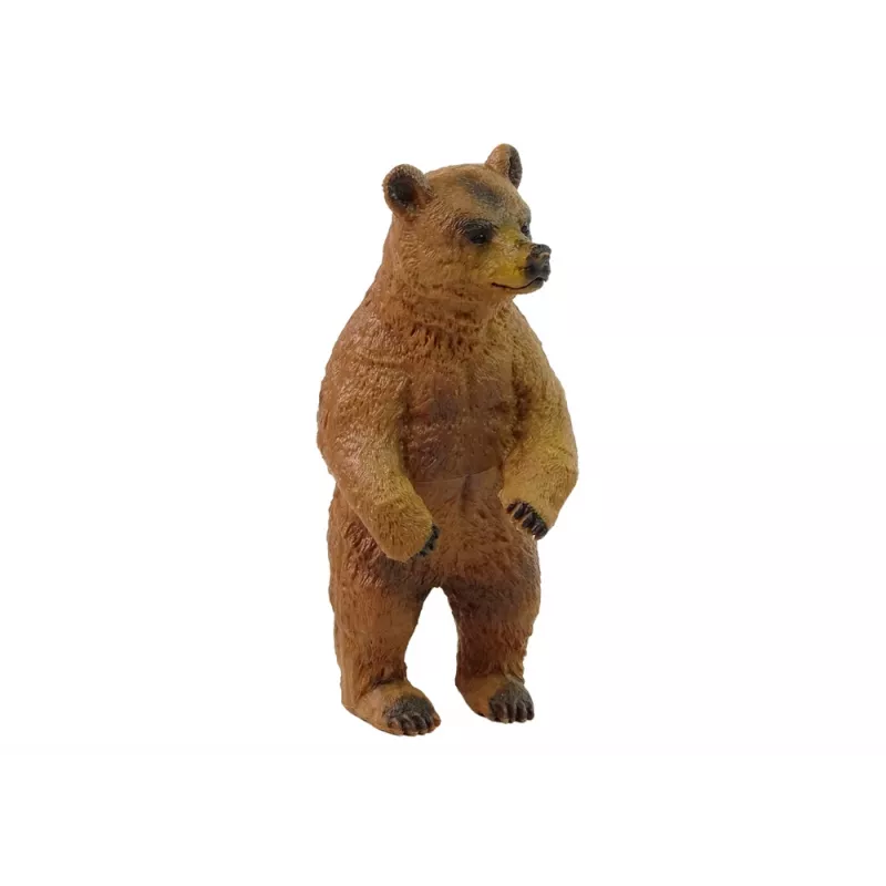 LEAN TOYS Kolekcinė figūrėlė Rudasis lokys „Animals of the World“