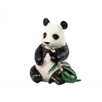 LEAN TOYS Kolekcinė figūrėlė Didžioji panda su bambuku