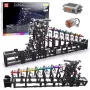 LEAN TOYS Construction Blocks Ball Track with Electric Motor 2520 pcs.
