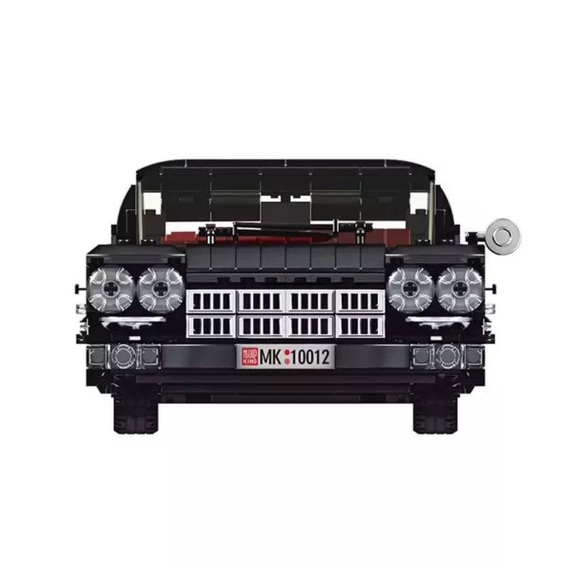 LEAN TOYS Construction Bricks Classic Car Cabrio Cadi-Elrado Black 1324 psl.