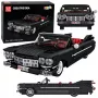 LEAN TOYS Construction Bricks Classic Car Cabrio Cadi-Elrado Black 1324 psl.