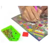 LEAN TOYS „Diamond Embroidery“ lipdukų rinkinys „Dinozaurų mozaika“