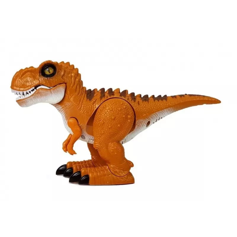 LEAN TOYS Dinozauras nuotoliniu valdymu R/C Bronze Sound Light