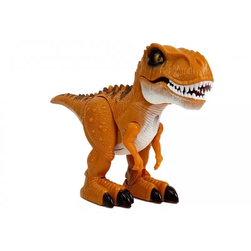 LEAN TOYS Dinozauras nuotoliniu valdymu R/C Bronze Sound Light