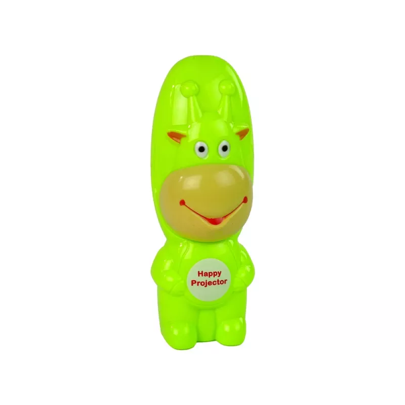 LEAN TOYS Piešimo projektorius su flomasteriais, žalia spalva