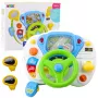 LEAN TOYS Driving Simulator edukacinis vairas su interaktyviais garsais ir šviesomis
