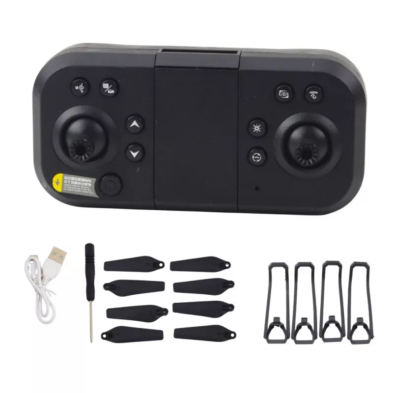 LEAN TOYS Dronas LU50 Air dviguba kamera HD MV vaizdo įrašas LED šviesos programėlė