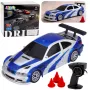 LEAN TOYS E46 nuotoliniu valdymu driftinis sportinis automobilis su kūgiais 15 km/h 1:43