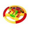LEAN TOYS Mokomasis vairas kūdikiams su garso ir šviesos efektais