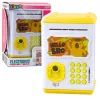 LEAN TOYS elektroninė taupyklė – seifas su PIN kodu vaikams „Capybara“ geltona
