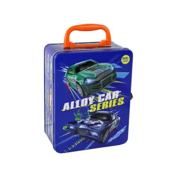 LEAN TOYS Friction Drive Vehicle Set 12 ELE Metal 1:64