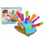 LEAN TOYS Hedgehog Puzzle Blue Colorful Spikes