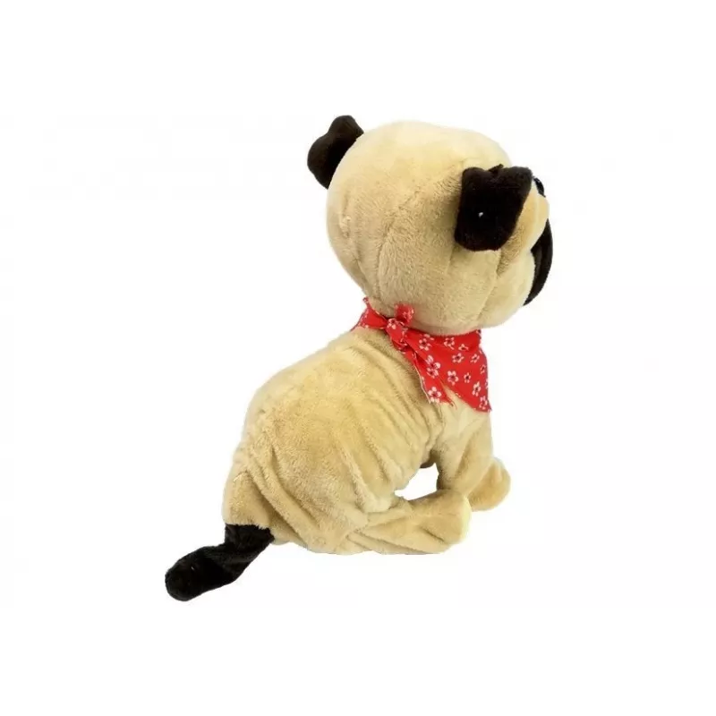 LEAN TOYS Interactive Dog On a Leash Barks Wags Tail Sensors