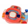 LEAN TOYS Interaktyvus rožinis vairo simuliatorius su garsu ir šviesomis