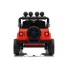 Lean Toys Jeep Rubicon DK-JWR558 24V oranžinis važiuojamas žaislas su akumuliatoriumi