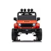 Lean Toys Jeep Rubicon DK-JWR558 24V oranžinis važiuojamas žaislas su akumuliatoriumi