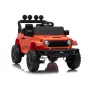 Lean Toys Jeep Rubicon DK-JWR558 24V oranžinis važiuojamas žaislas su akumuliatoriumi