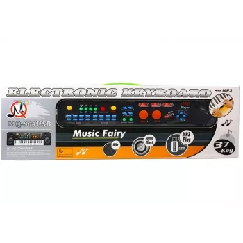 LEAN TOYS Keyboard With Microphone Multifunctional Educational Toy