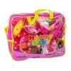 LEAN TOYS Virtuvės rinkinys 31 elementas su indais ir laikymo krepšiu