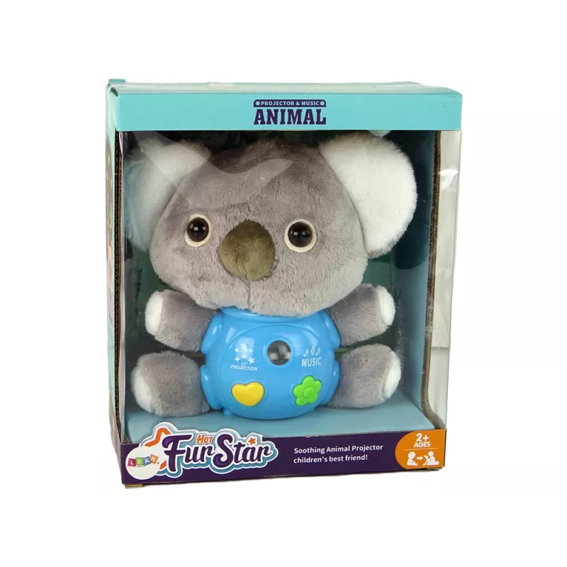 LEAN TOOLS Koala Projector Sound Interactive Toy Grey