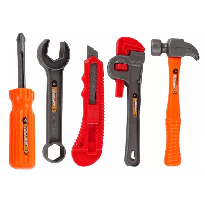 LEAN TOYS Large DIY Kit Tool Kit + Battery Drill Handyman Set