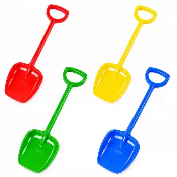 LEAN TOYS Didelis smėlio kastuvas 55 cm, spalvų asorti