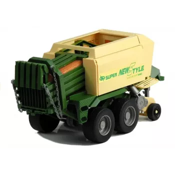 LEAN TOYS Didelis traktorius su priekaba Žemės ūkio mašina 65 cm