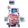LEAN TOYS Little Doctor's Set Medical Cart X-Ray ECG Lights Pink 16 vnt.