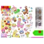 LEAN TOYS Llamas Animals Mosaic Diamond Embroidery Sticker Set