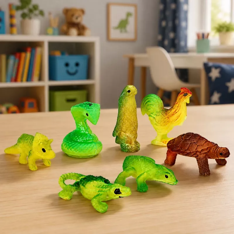 LEAN TOYS Magic Egg Hatching Dinosaur vandenyje, baltas 6,5 cm kiaušinis