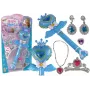 LEAN TOYS Magiškas Pasakų Princesių Rinkinys su Burtų Lazdele, Šviesa, Garsu ir Žvaigždžių Projektoriumi