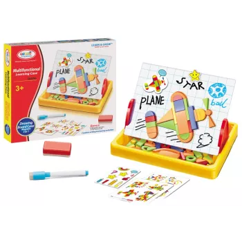 LEAN TOYS Magnetinė lenta geometrinėms figūroms piešti 11591