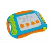 LEAN TOYS Magnetinė piešimo lenta su geometriniais antspaudais