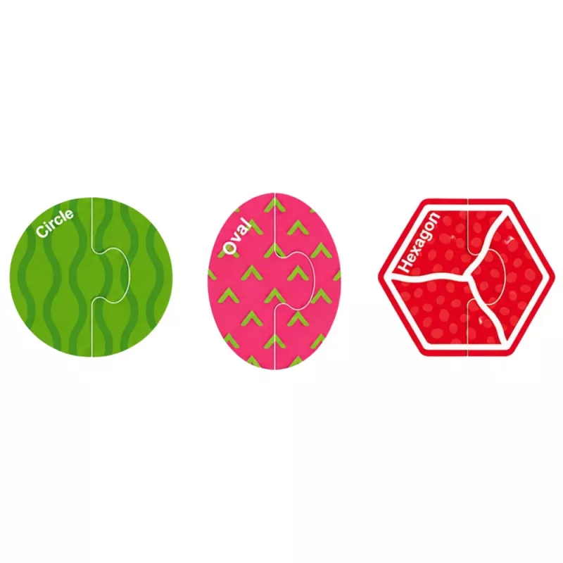 LEAN TOYS Magnetic Puzzle Learning Fruits 30 dalių – edukaciniai vaisių magnetai lentoms ir šaldytuvams