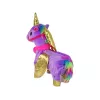 LEAN TOYS Mascot Horse Interactive Unicorn Purple Golden Wings