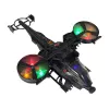LEAN TOYS Military Helicopter Huge Wings Lights Sound Rotates