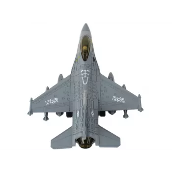 LEAN TOYS Model of a Friction Driven Airplane, Navy Blue or Gray