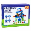 LEAN TOYS Daugiapakopis vandens stalas su kėdute ir formelėmis 63 cm