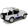 LEAN TOYS Visureigis policijos automobilis baltas