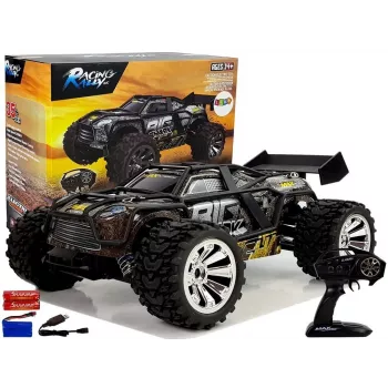 LEAN TOYS Off-Road nuotoliniu valdymu valdomas rudas ir geltonas 2.4G 1:18 35 km/h greičio valdymas