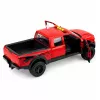 LEAN TOYS Pickup Truck 1:12 RC su atsidarančiomis durimis, žibintais ir garsu – raudonas