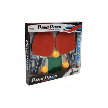 LEAN TOYS Ping Pong Set Rackets Net