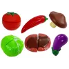 LEAN TOYS Pink Kitchen su vandens puodais, maisto produktais ir garsu