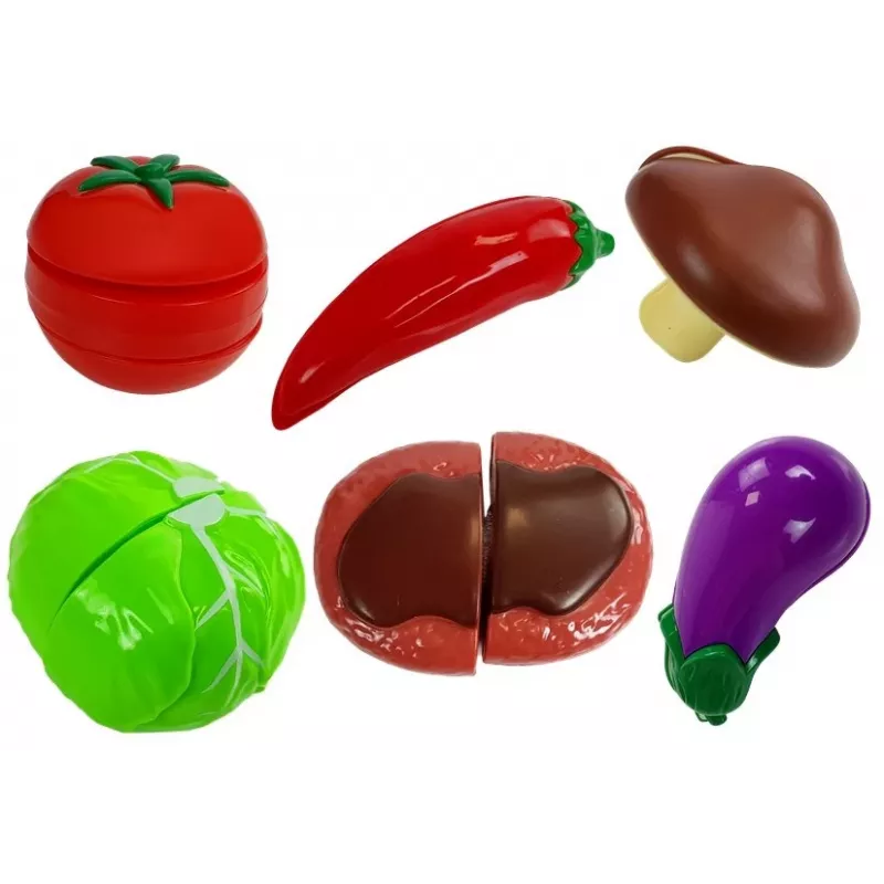 LEAN TOYS Pink Kitchen su vandens puodais, maisto produktais ir garsu
