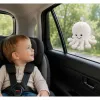 LEAN TOYS aštuonkojis su prisisiurbimo taurele, baltas, 16 cm – minkštas jūrų gyvūnijos draugas