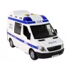 LEAN TOYS Police Car Drive Friction Sounds Light
