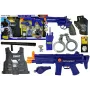 LEAN TOYS Policininko žaidimų rinkinys su barškučiu